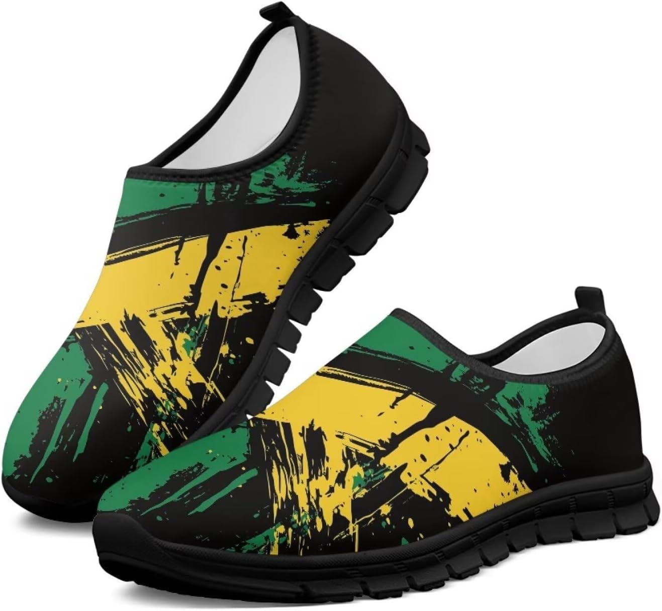 

Кроссовки для бега для взрослых, мягкие, повседневные, для мужчин, для улицы и дома, дышащие, удобные, эластичные, противоскользящие, винтажные, для вечеринок, размеры US 5-14, черная подошва Generic