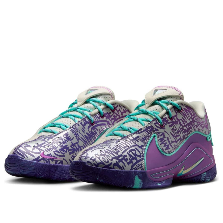 Кроссовки (GS) Nike LeBron 22 'Frozen Grapes', фиолетовый — фото 3