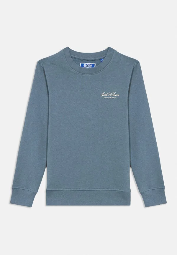 Свитшот с графическим принтом jjearchive и круглым вырезом Jack & Jones Junior, Blue Mirage — фото 3