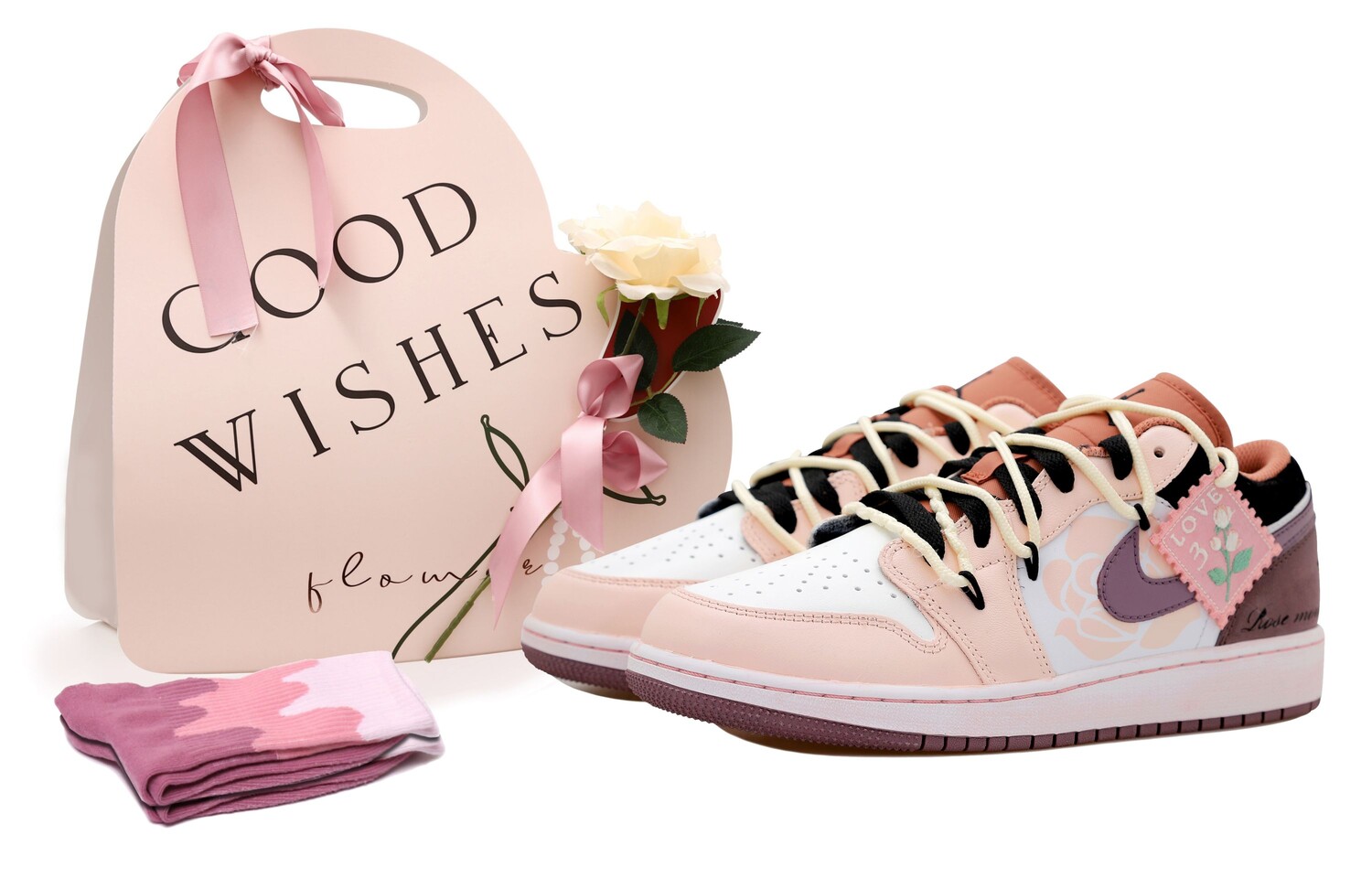 

Jordan Air Jordan 1 винтажные баскетбольные кроссовки женские, White