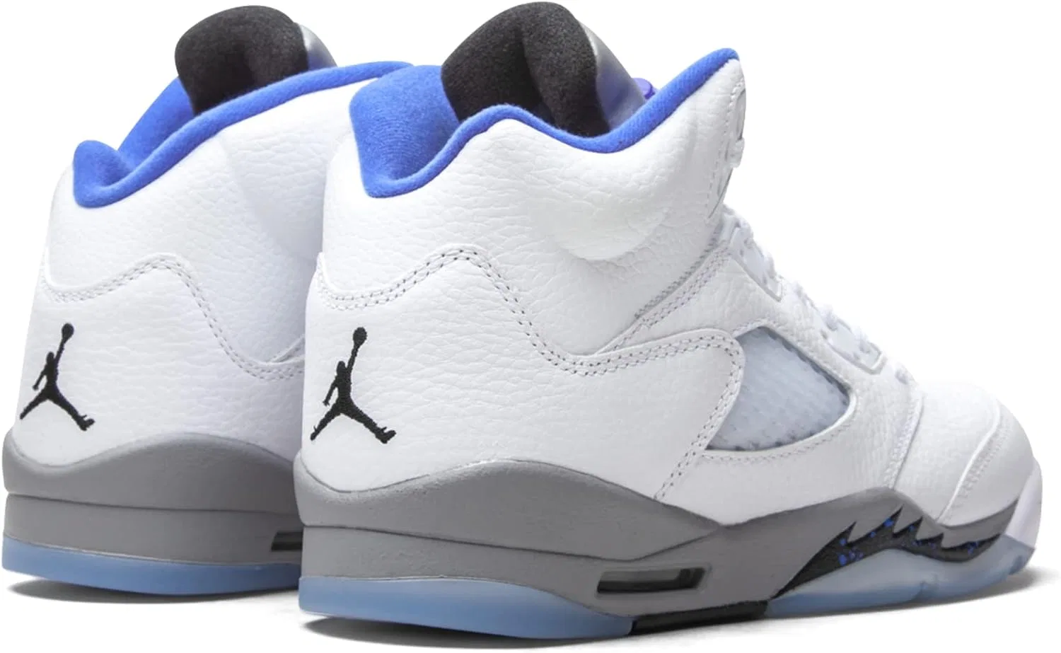 Кроссовки мужские Nike, цвет White/Hyper Royal-stealth-bl — фото 3
