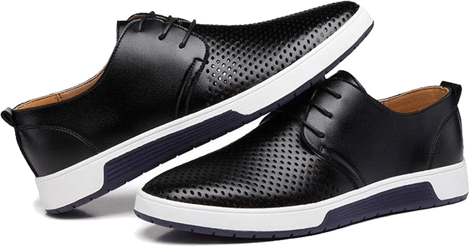 Мужские повседневные кроссовки-слипоны XIPAI Lofer Shoes, Black02 — фото 2