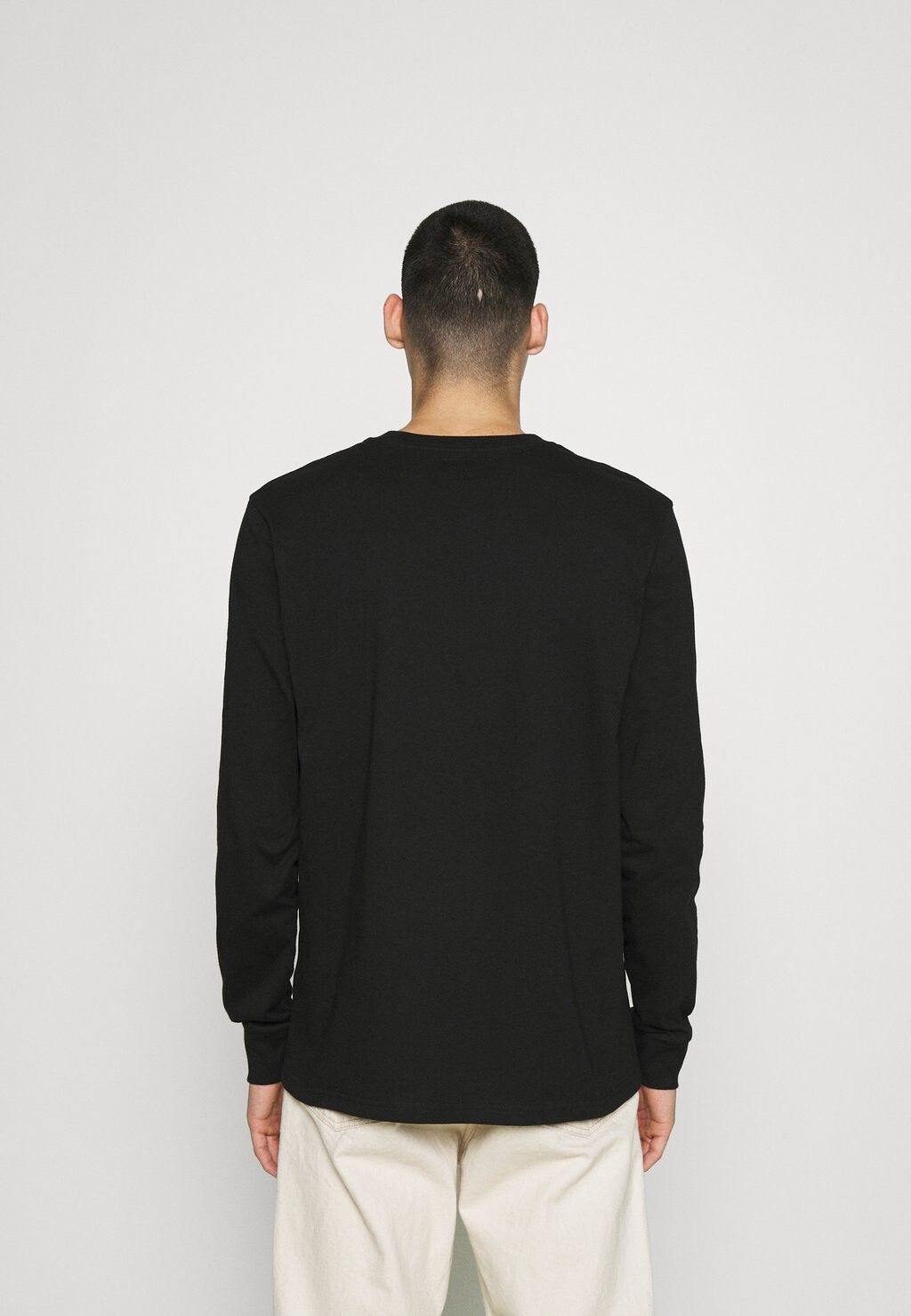 Футболка с длинным рукавом Base Carhartt WIP, цвет black/white — фото 3