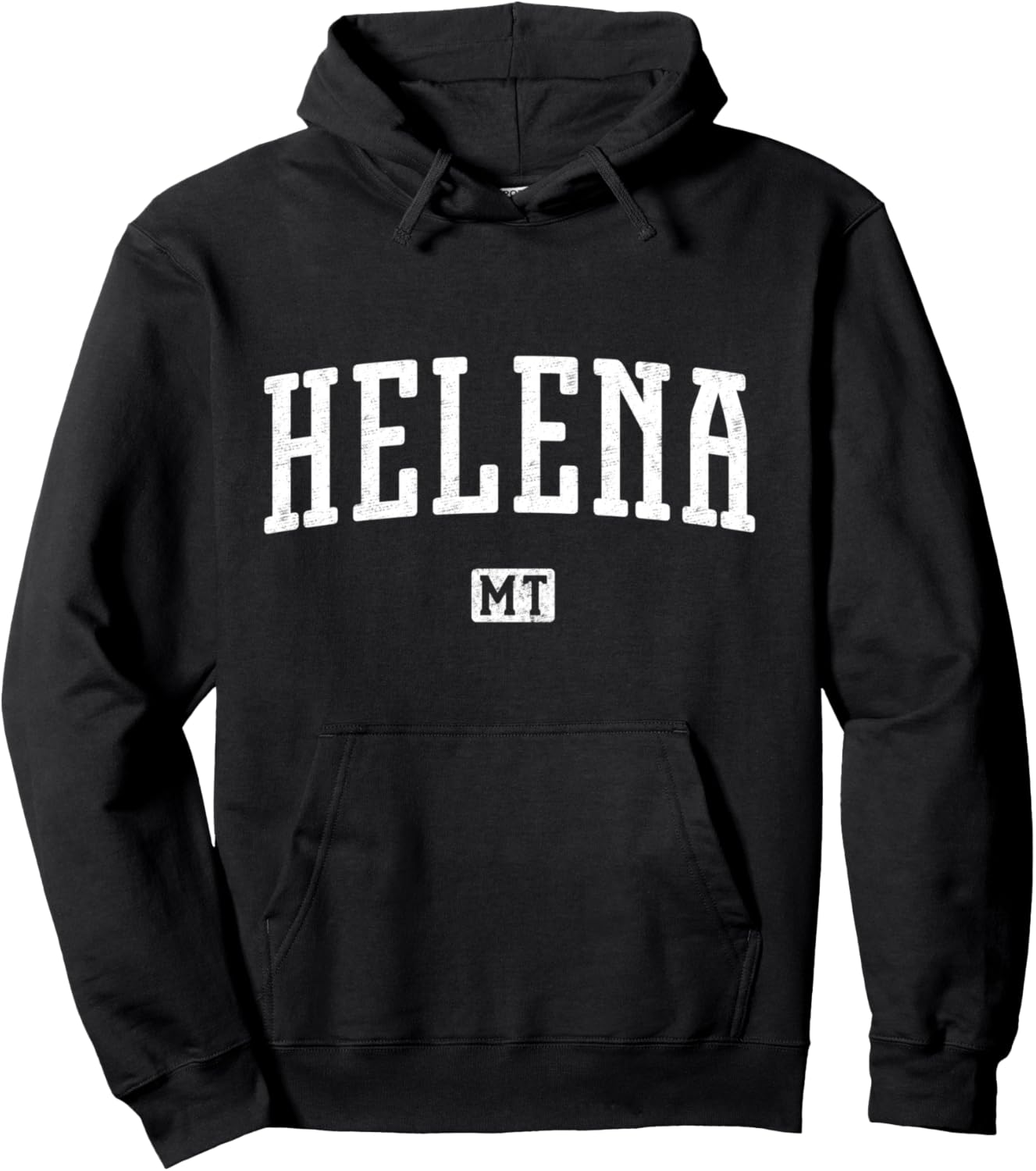 

Винтажная толстовка Хелены Монтаны Helena Apparel Co, черный