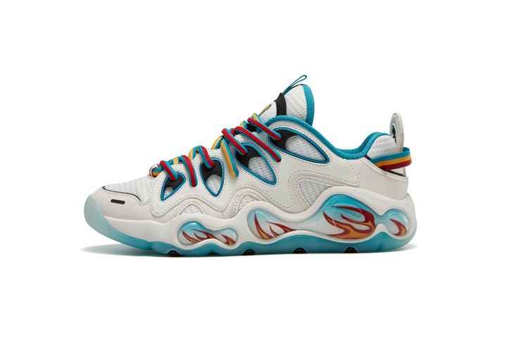 

Кроссовки Mitchell & Ness X FILA FUSION VERTICAL X MN Vintage Basketball Shoes Women's Low-top White/Blue/Red, белый/голубой