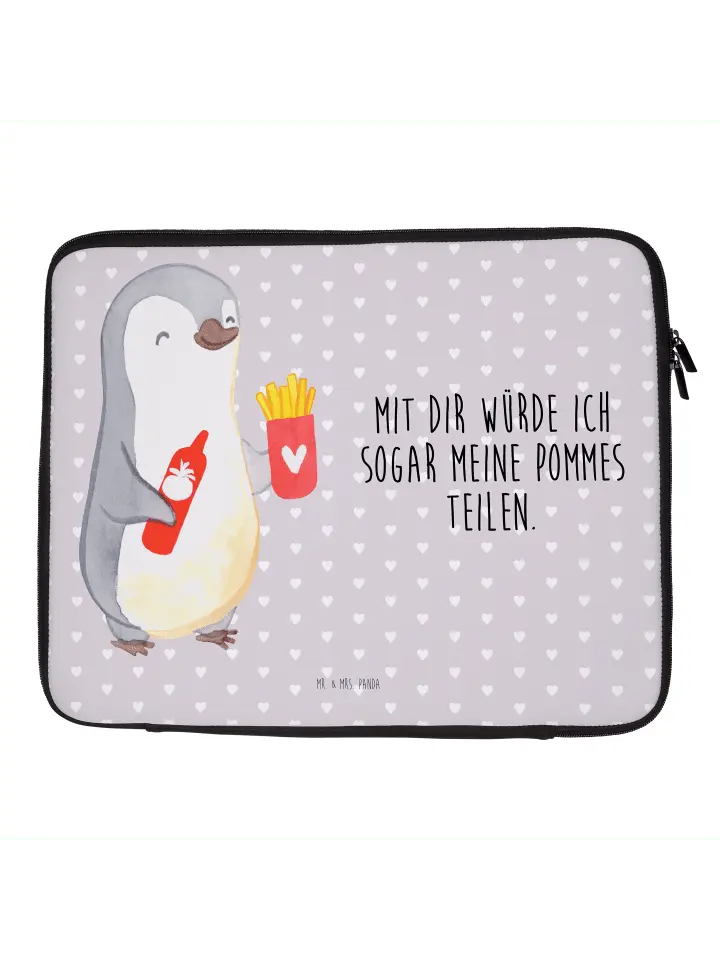

Сумка для ноутбуков Mr. & Mrs. Panda, серый пастельный
