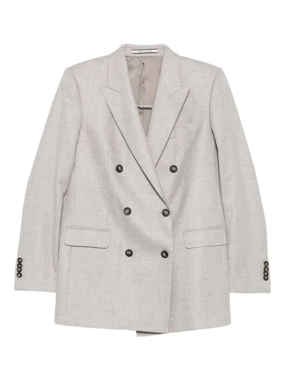 

Жакет-жасмин двубортный Tagliatore, серый