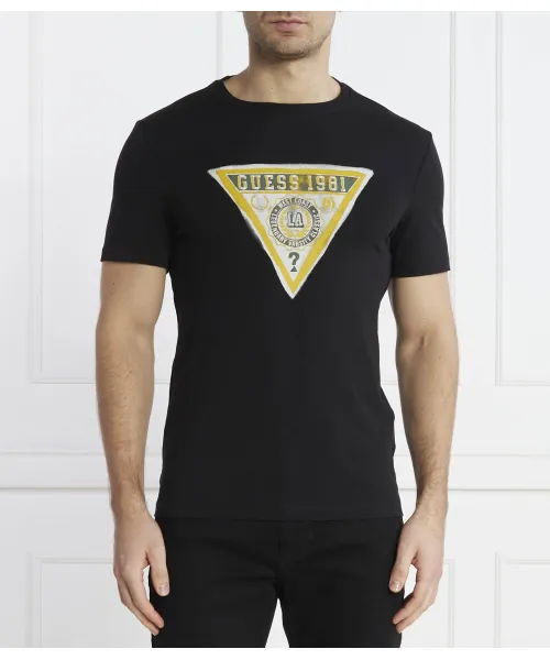 

Футболка Regular fit Guess Jeans, черный