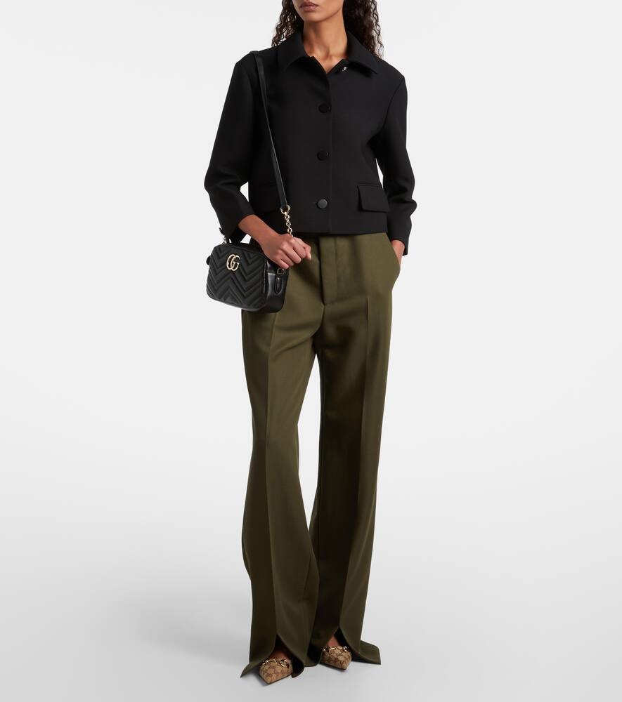 Туфли-лодочки Erin GG Canvas Horsebit 45 Gucci, Beige Ebony/Cocoa — фото 3