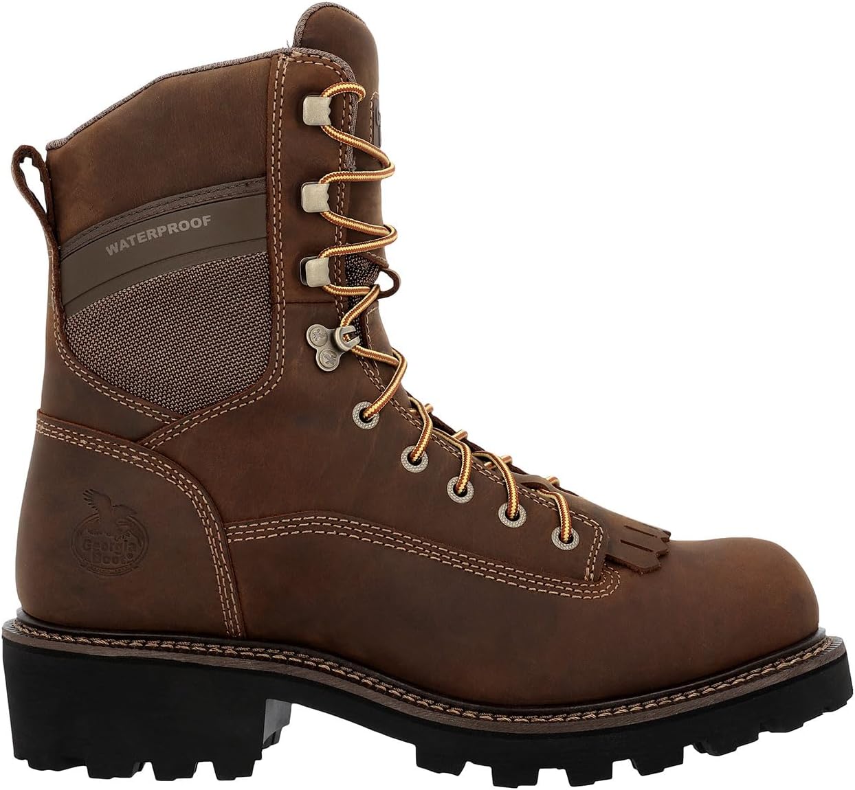 

Ботинки Georgia Boot Core 37 с водонепроницаемым композитным носком и вырезанным каблуком, размер 9, коричневый