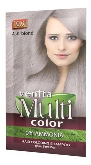 

Саше-краска, 10.01 Пепельный блондин, 40 г Venita Multi Color