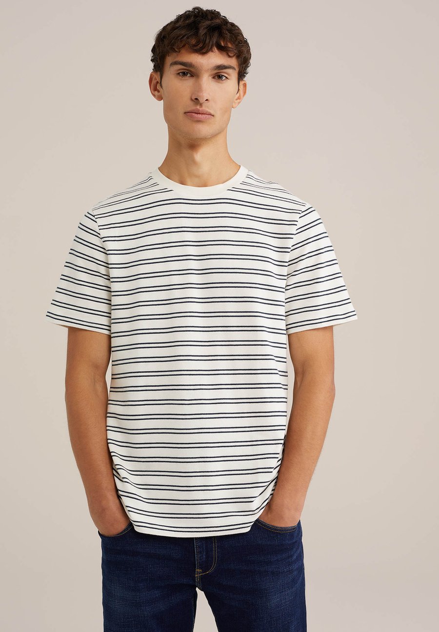 

Футболка WE Fashion Print T-shirt, Off White/Off-White, Белый, Футболка WE Fashion Print T-shirt, Off White/Off-White