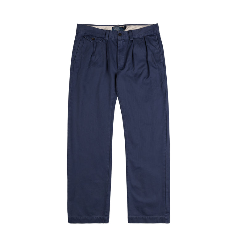 

Брюки whitman relaxed fit pleated trouser Polo Ralph Lauren, синий