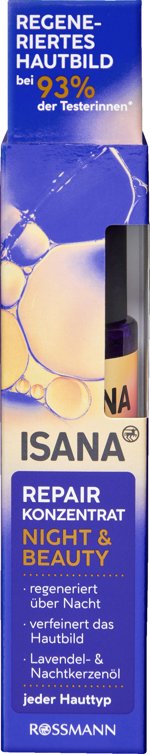 

Сыворотка для лица ISANA Night & Beauty Repair Konzentrat