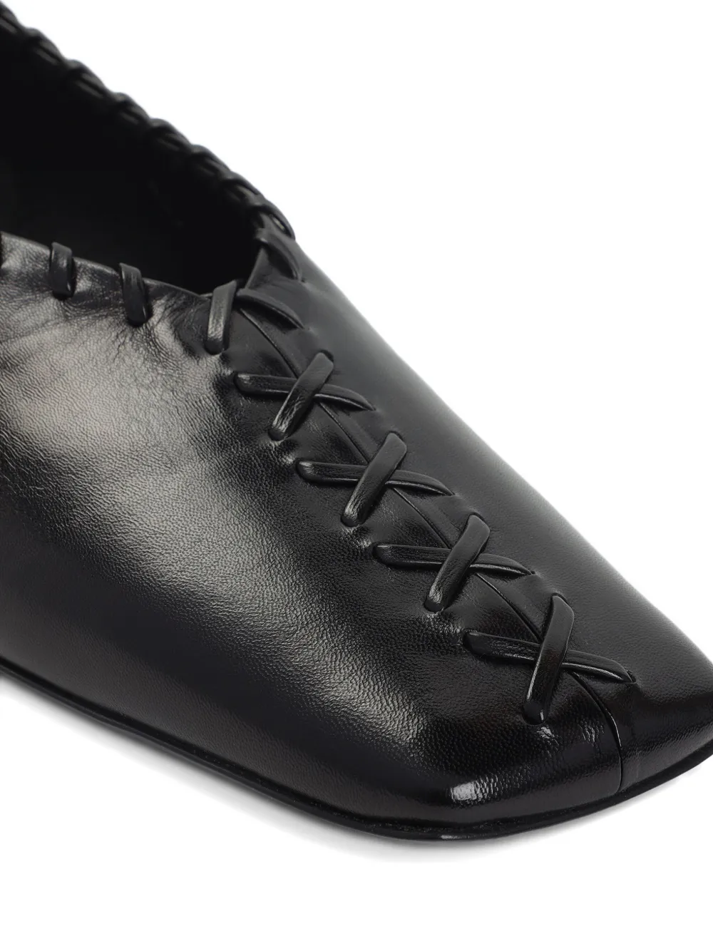Туфли Ring JIL SANDER, черный — фото 4