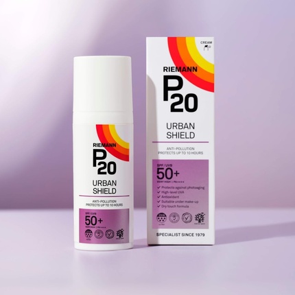 Крем для защиты лица от ультрафиолета Riemann Urban Shield SPF 50+ 50 г P20 — фото 2