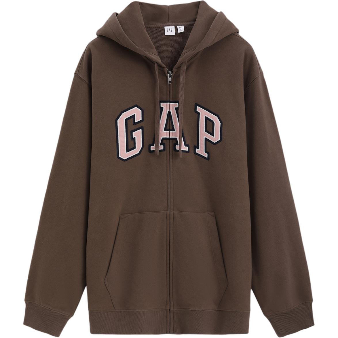 

Толстовка Unisex Hooded Moderate Heavyweight GAP, коричневый