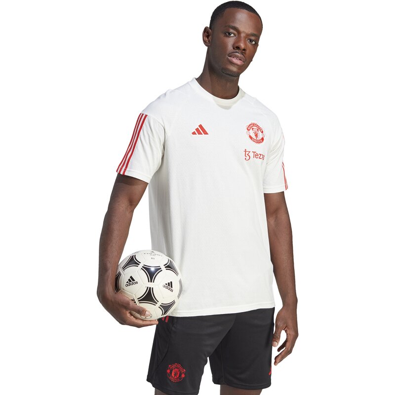 Футболка болельщика Manchester United, тренировка Tiro 23 Adidas, цвет cwhite — фото 4
