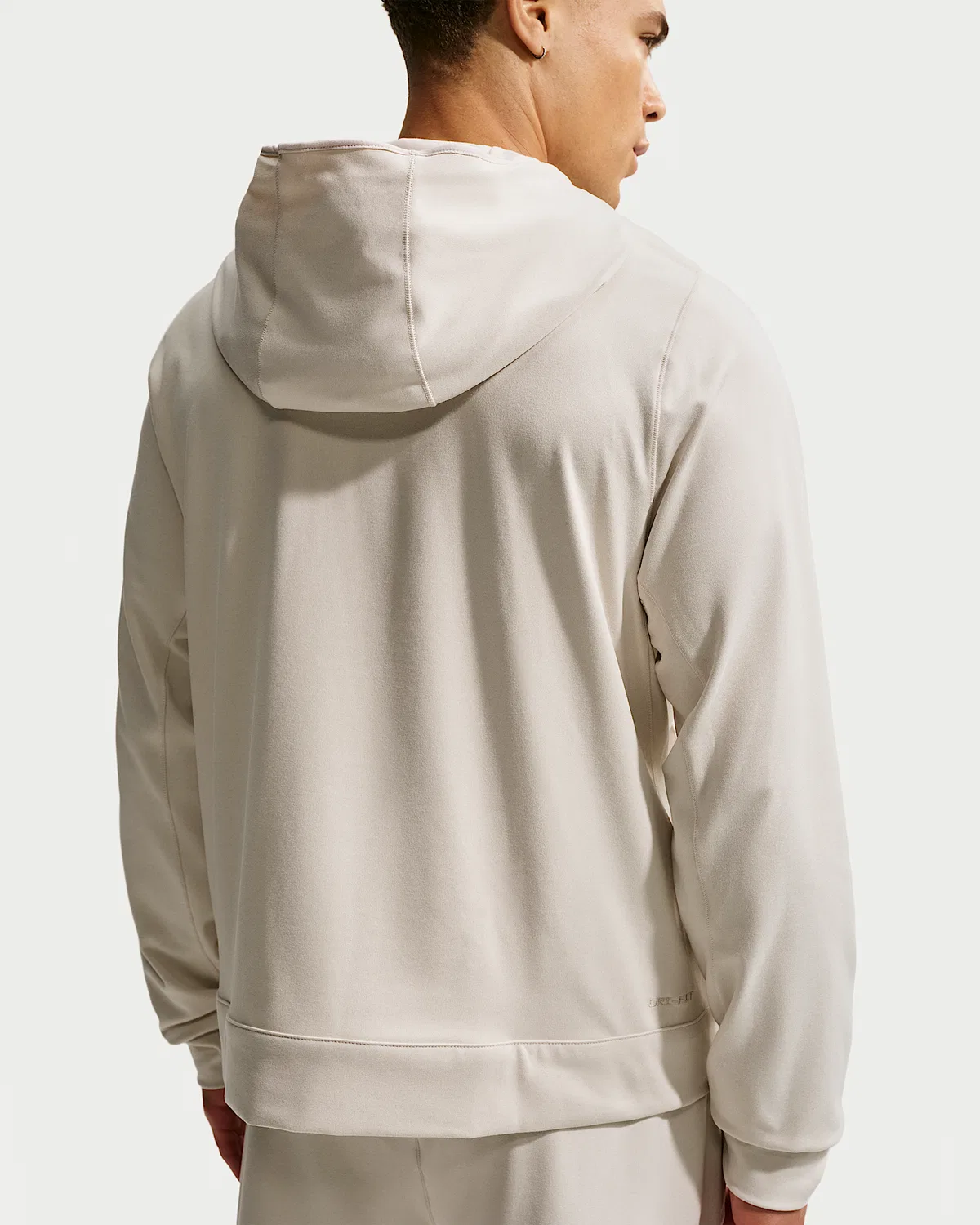Мужская спортивная худи Nike Primary NanoKnit Dri-FIT с защитой от УФ, Light Orewood Brown/Sail/Heather/Light Orewood Brown — фото 2