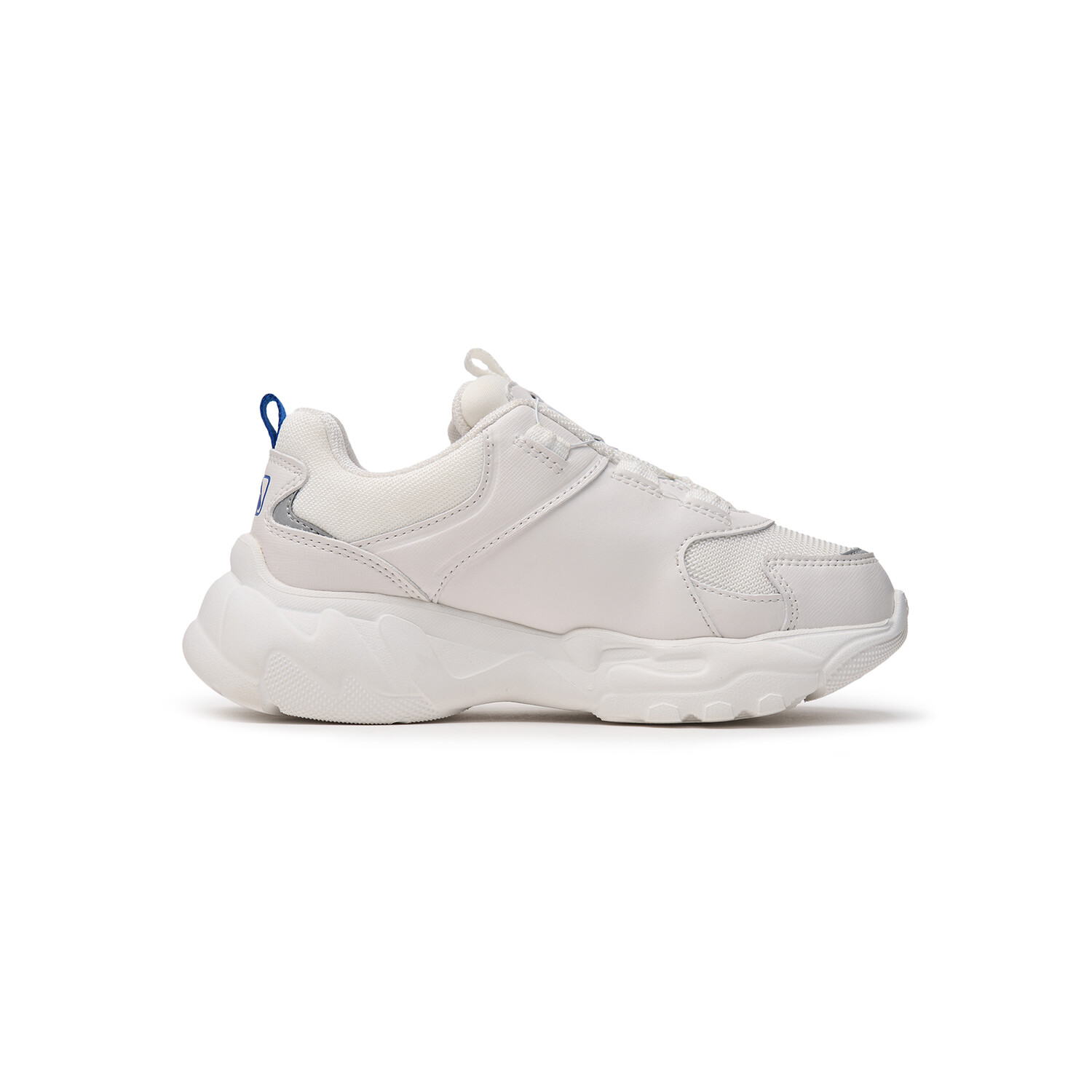 Кроссовки Big Ball Chunky Kids Lifestyle GS Low-top белого/синего цвета Mlb, белый — фото 2