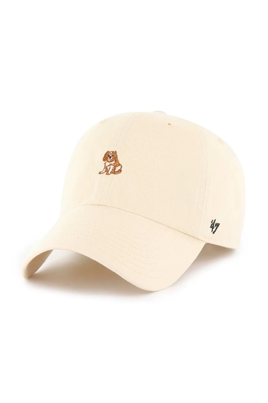 

Бейсболка хлопковая Dog Base Runner Icon 47 Brand, бежевый