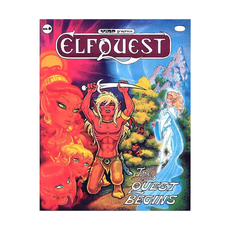 

Журнал #6 "The Quest Begins", ElfQuest Magazine