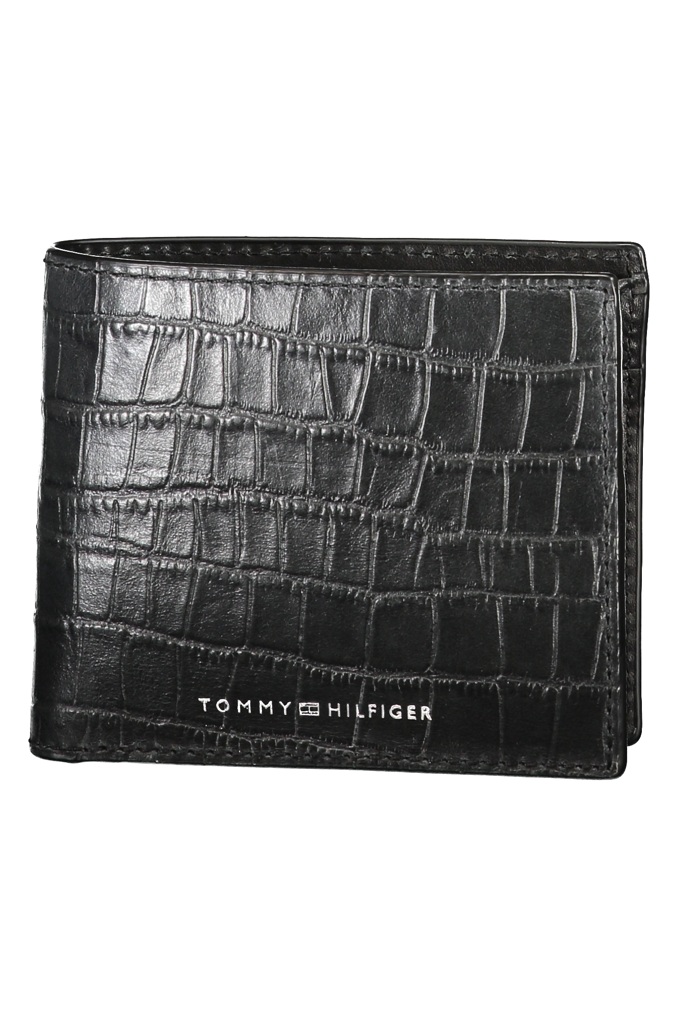 

Кошелек мужской Tommy Hilfiger из фактурной кожи с логотипом, черный