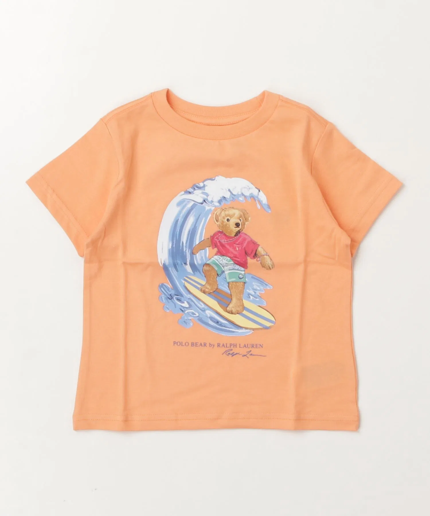 Детская футболка POLO RALPH LAUREN CHILDRENSWEAR — фото 3