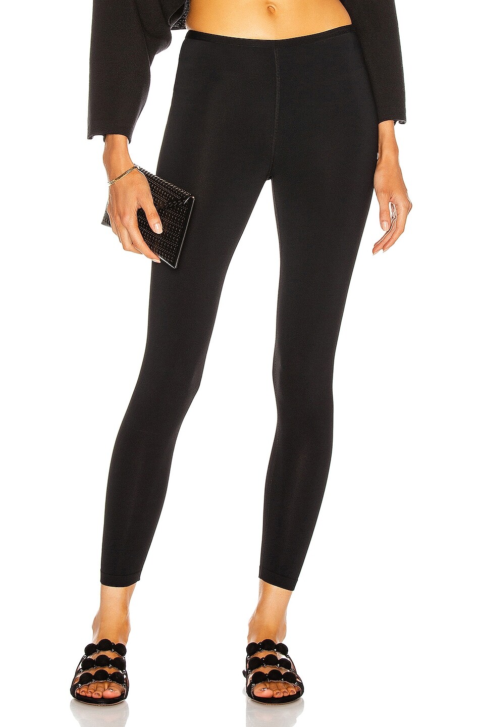 

Леггинсы Alaïa Stretch Legging, нуар