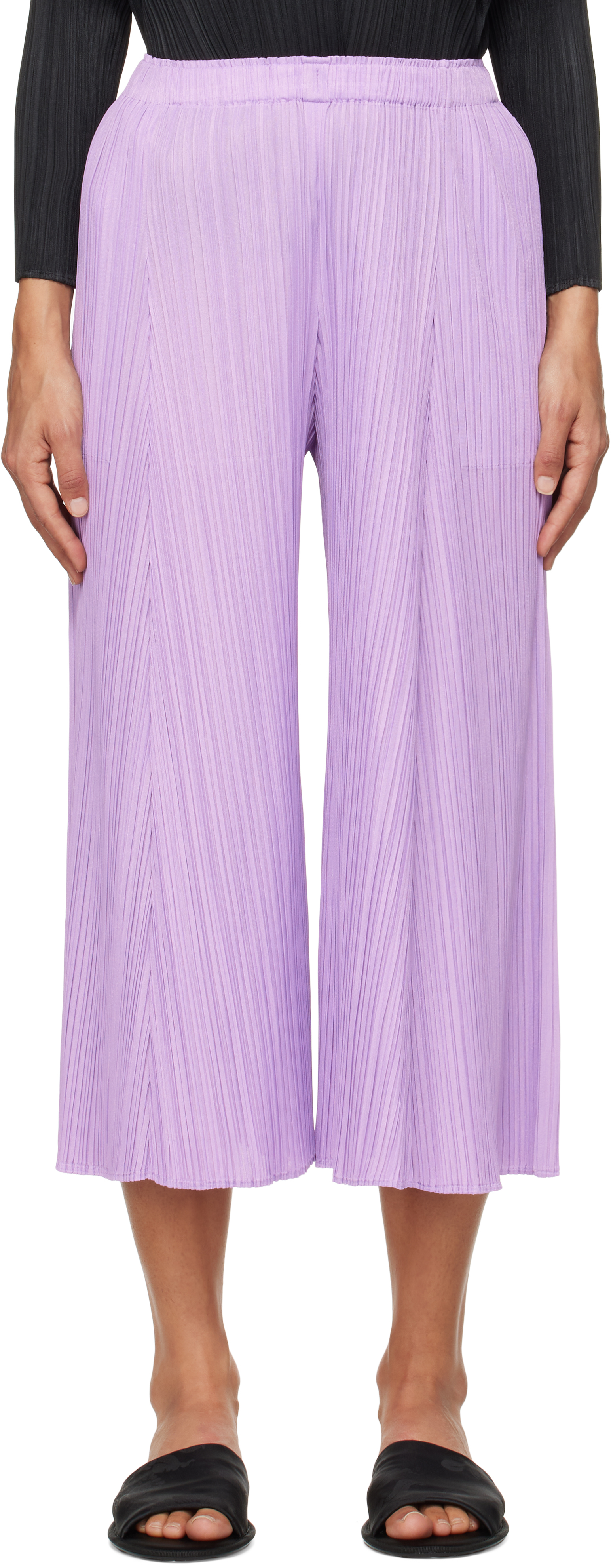 

Фиолетовые брюки Mellow Pleats PLEATS PLEASE ISSEY MIYAKE