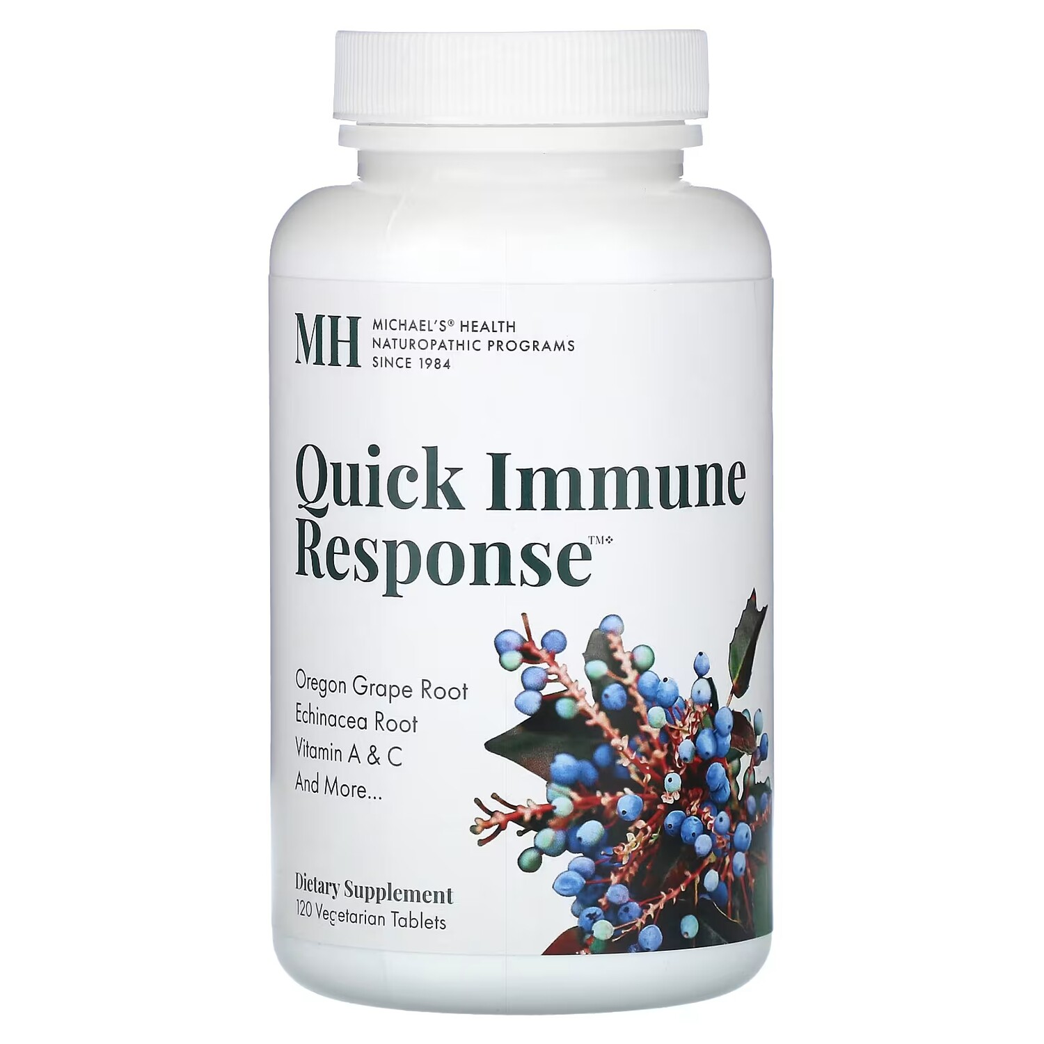 

Добавка Michael's Naturopathic Quick Immune Response, 120 таблеток