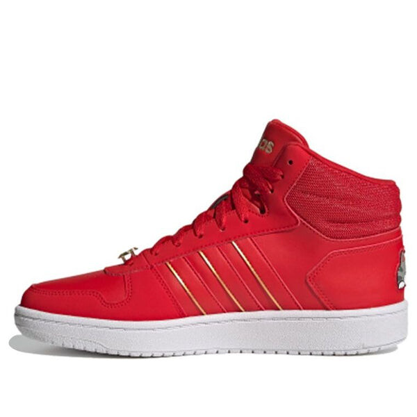 

Кроссовки neo hoops 2.0 средние Adidas, красный