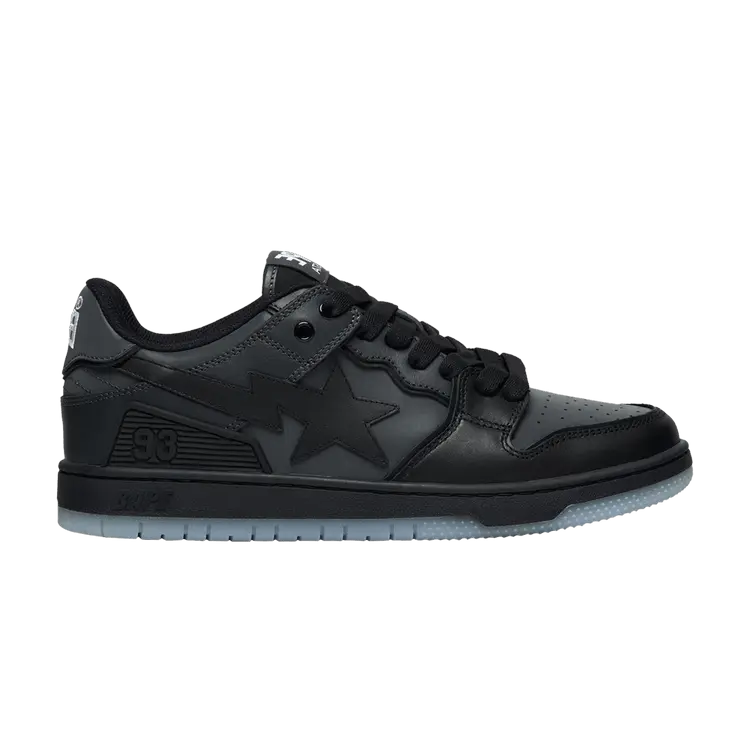 

Кроссовки BAPE Sk8 Sta #5 M2 Black, черный