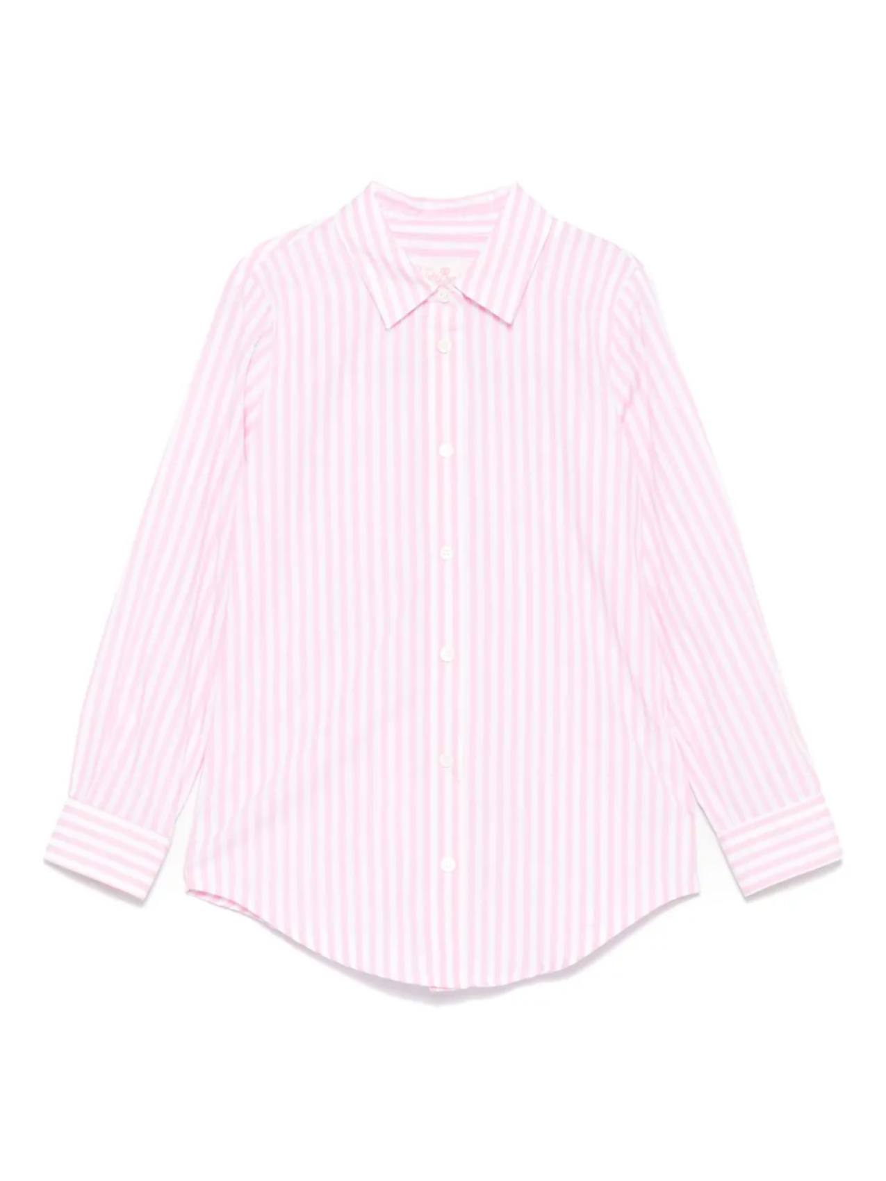 

Рубашка Beach Stripes MC2 Saint Barth Kids, розовый