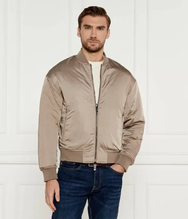 Двусторонняя куртка regular fit Emporio Armani, бежевый — фото 3