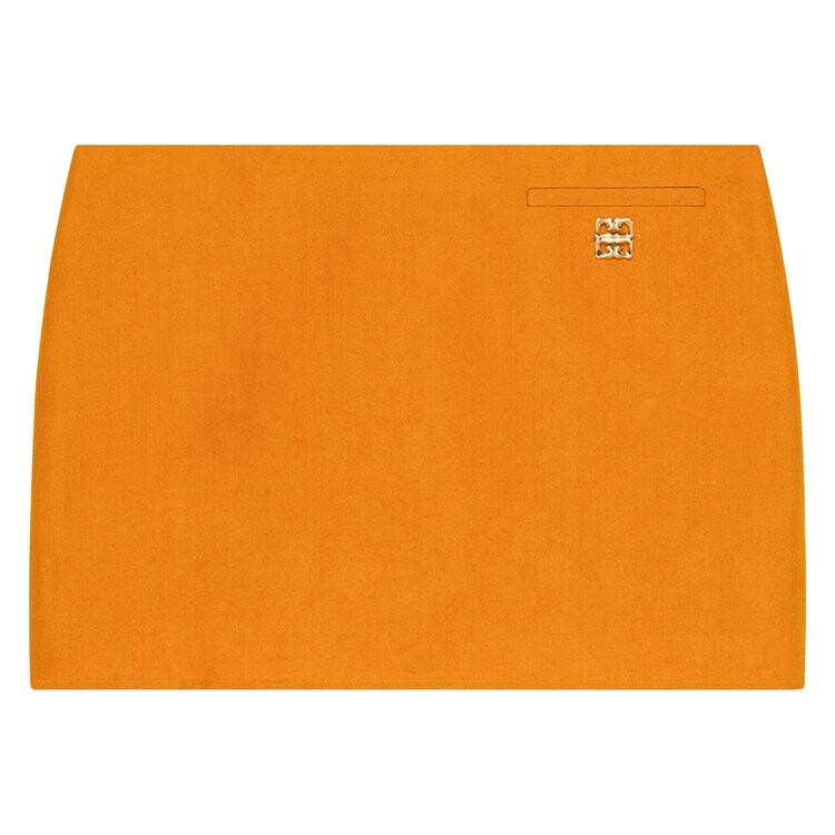 

Юбка Givenchy Mini Skirt With 4G Liquid, цвет Dark Orange