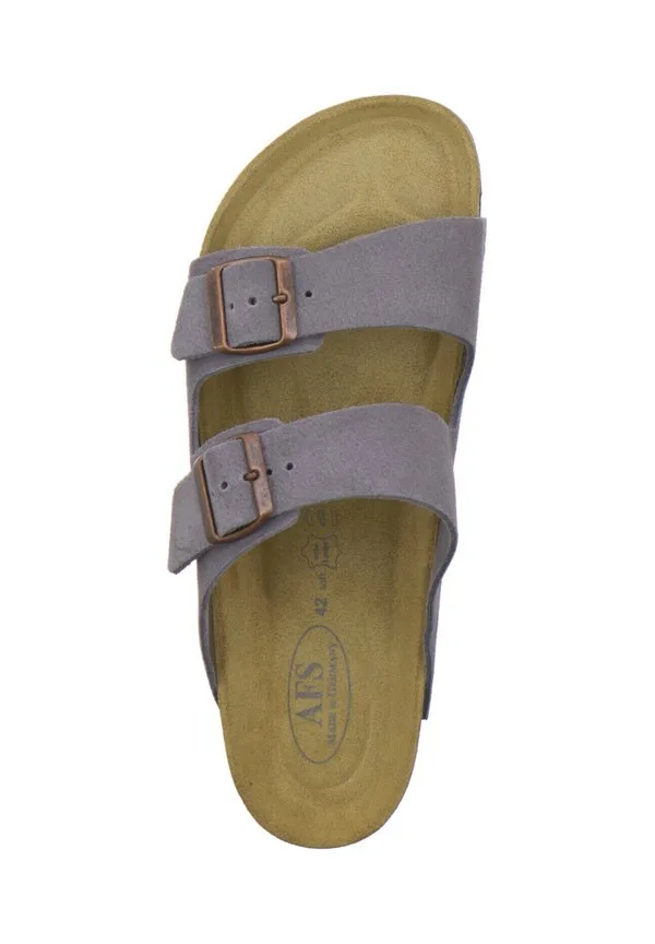 Мулы Afs Schuhe, Graphit — фото 3