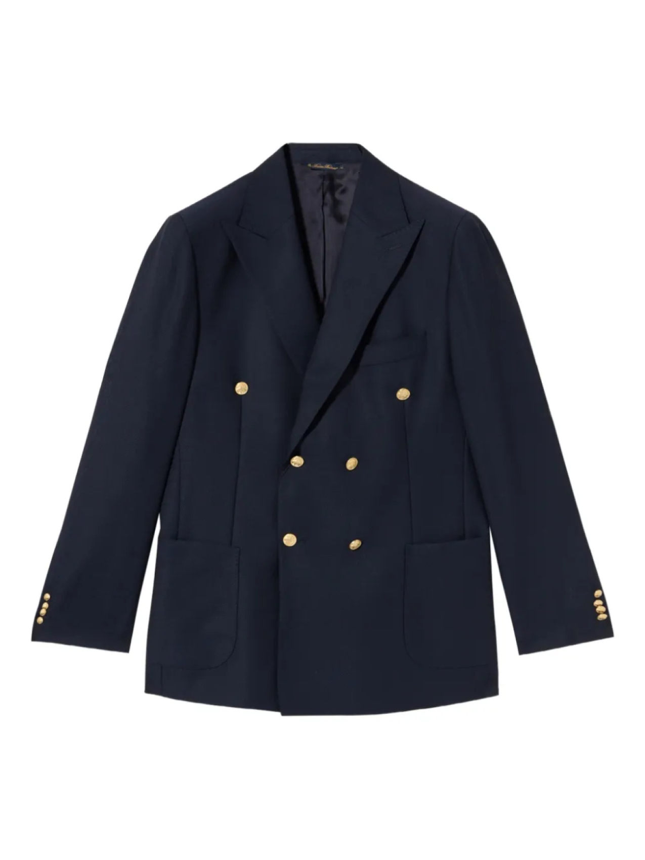 

Пиджак из вирджинской шерсти Brooks Brothers, синий