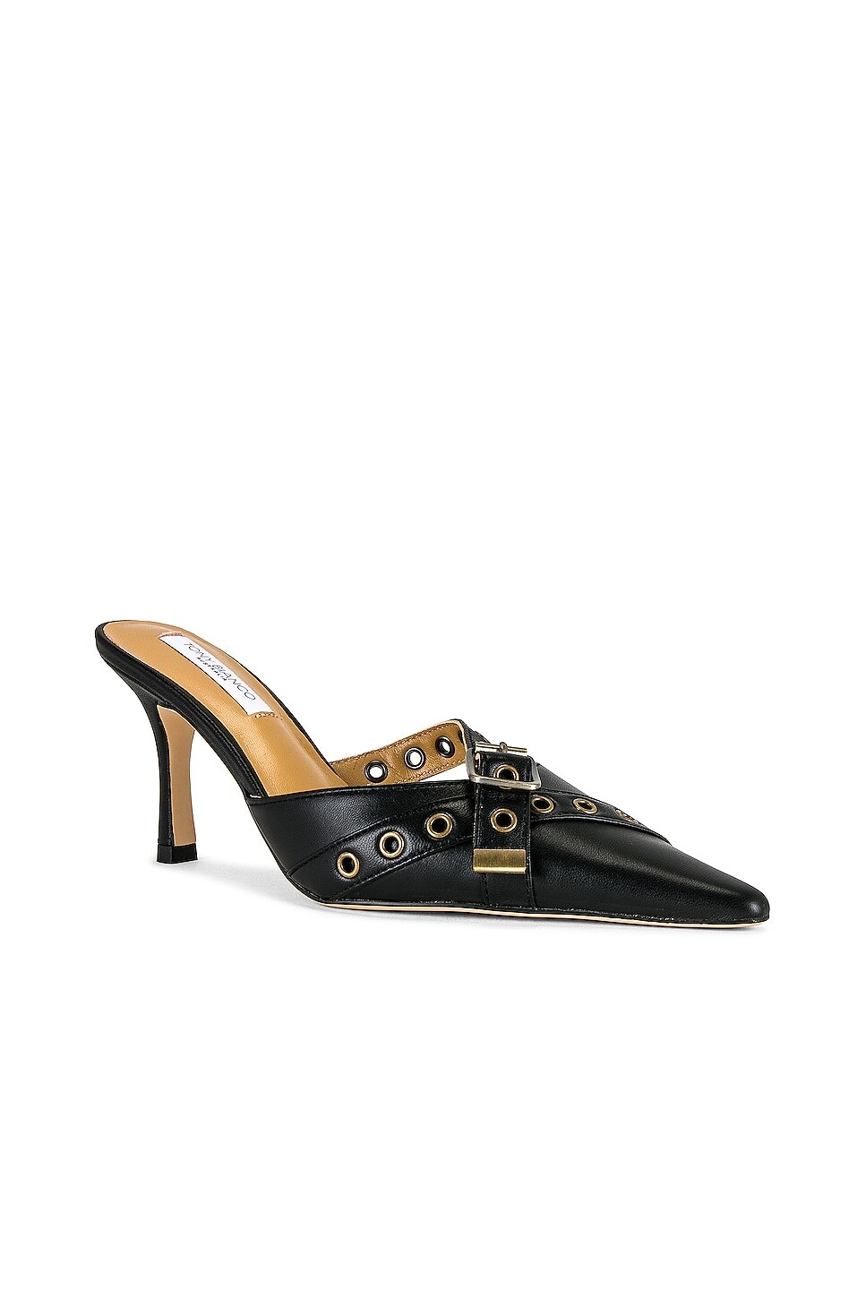 Мюли Tony Bianco Savoir, цвет Black Nappa & Match Matt Baked — фото 2