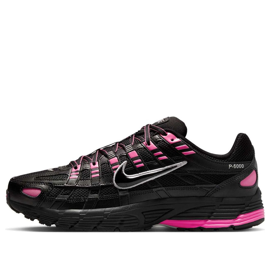 

Кроссовки Nike P-6000 'Pink Blast Metallic Silver Black', черный