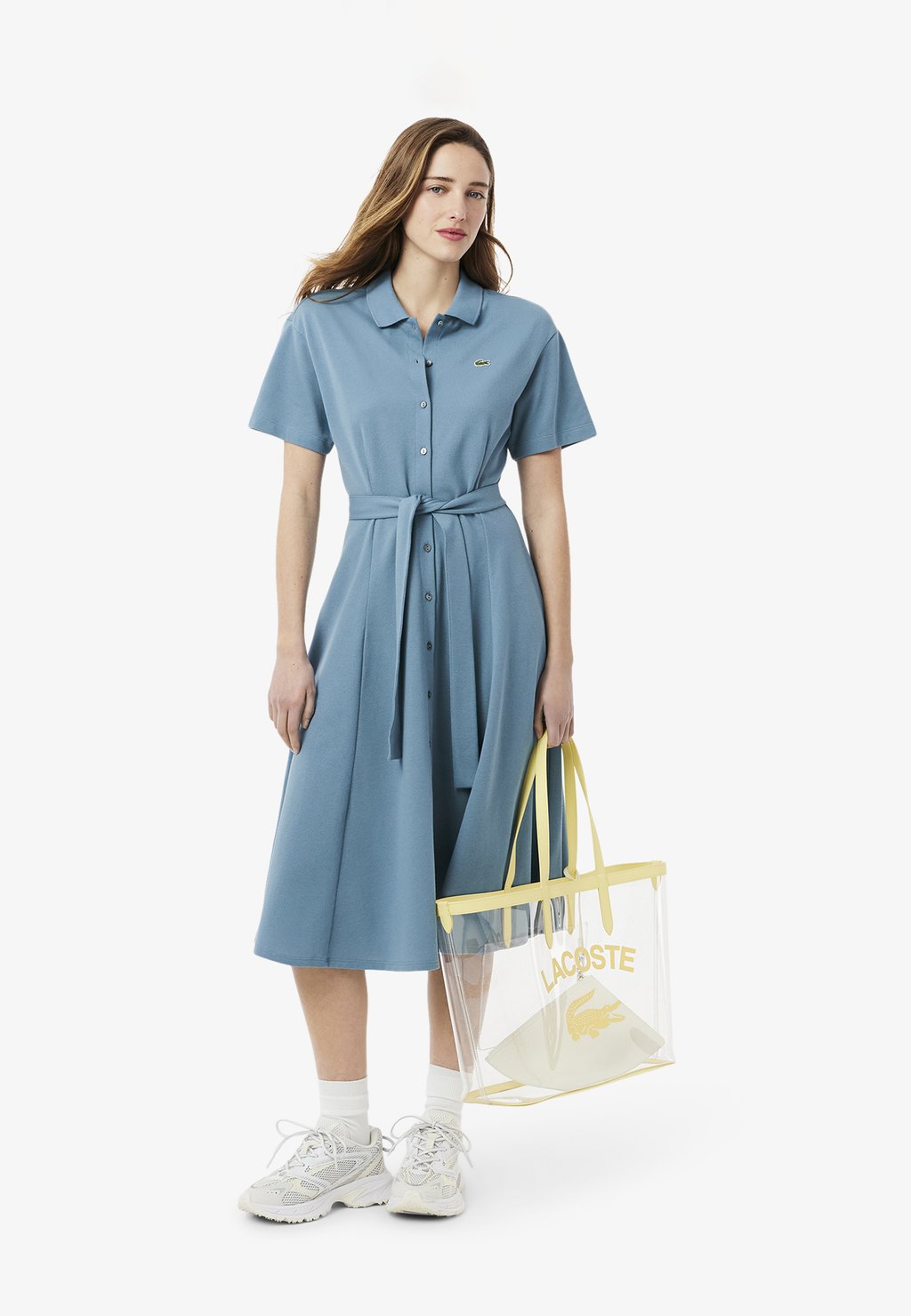 

Платье из джерси Lacoste, синий