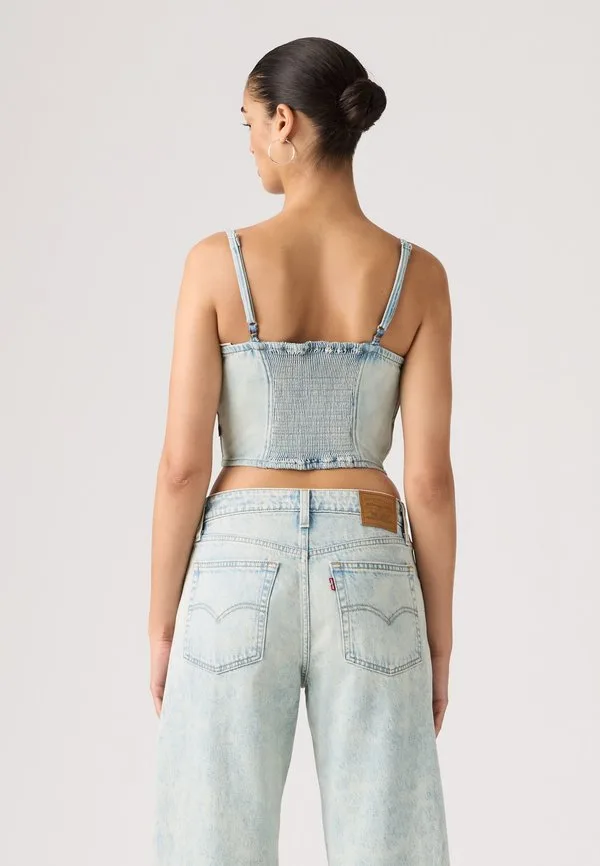 Топ с квадратным вырезом Levi'S, Light Blue — фото 2