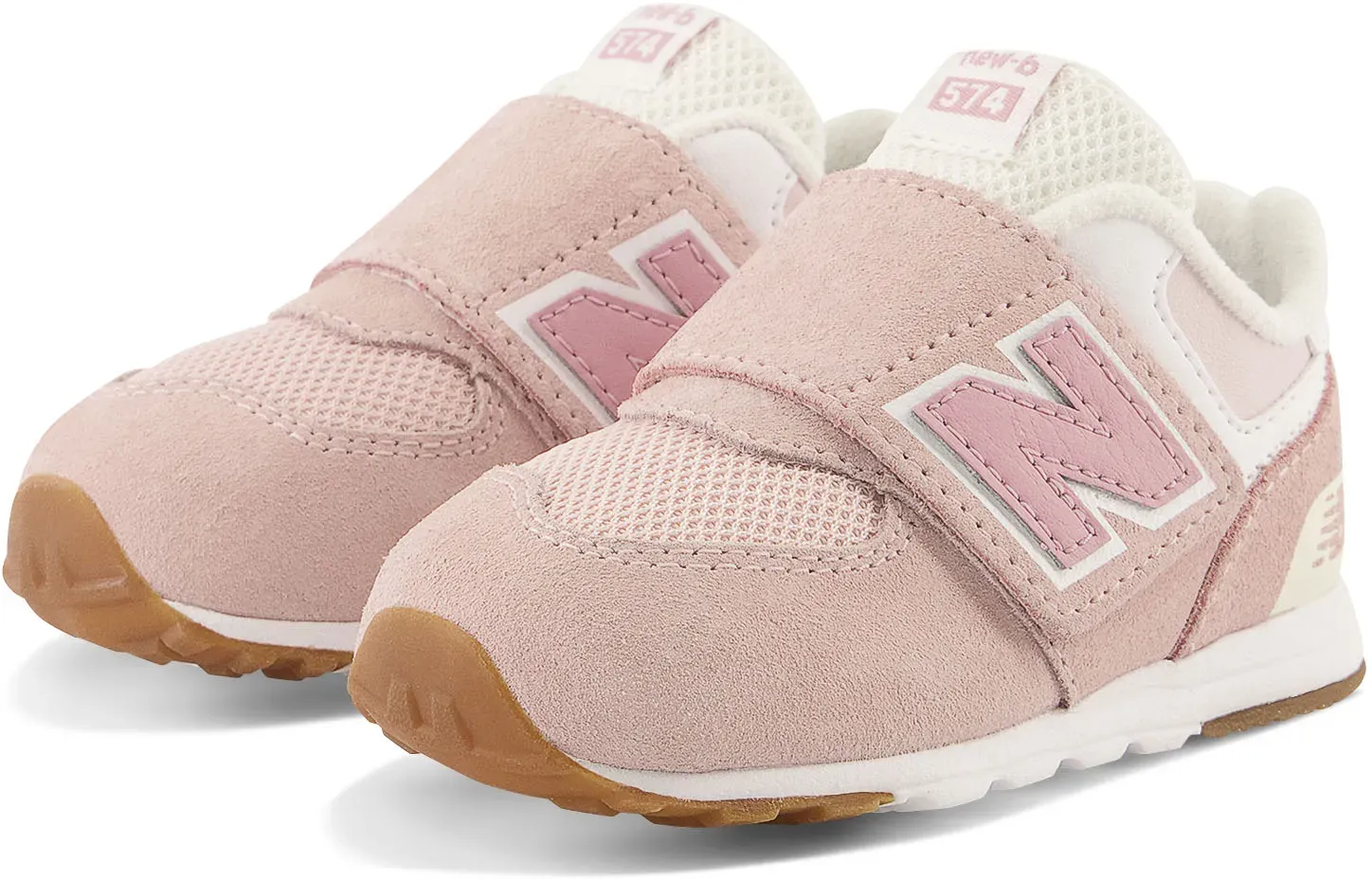 

Кроссовки New Balance "NW574", с застежкой-липучкой, розовый