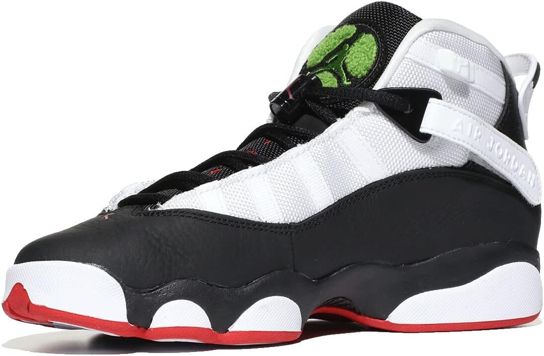 

Кроссовки Jordan Jordan 6 Rings, цвет Black/University Red/White/Chlorophyll