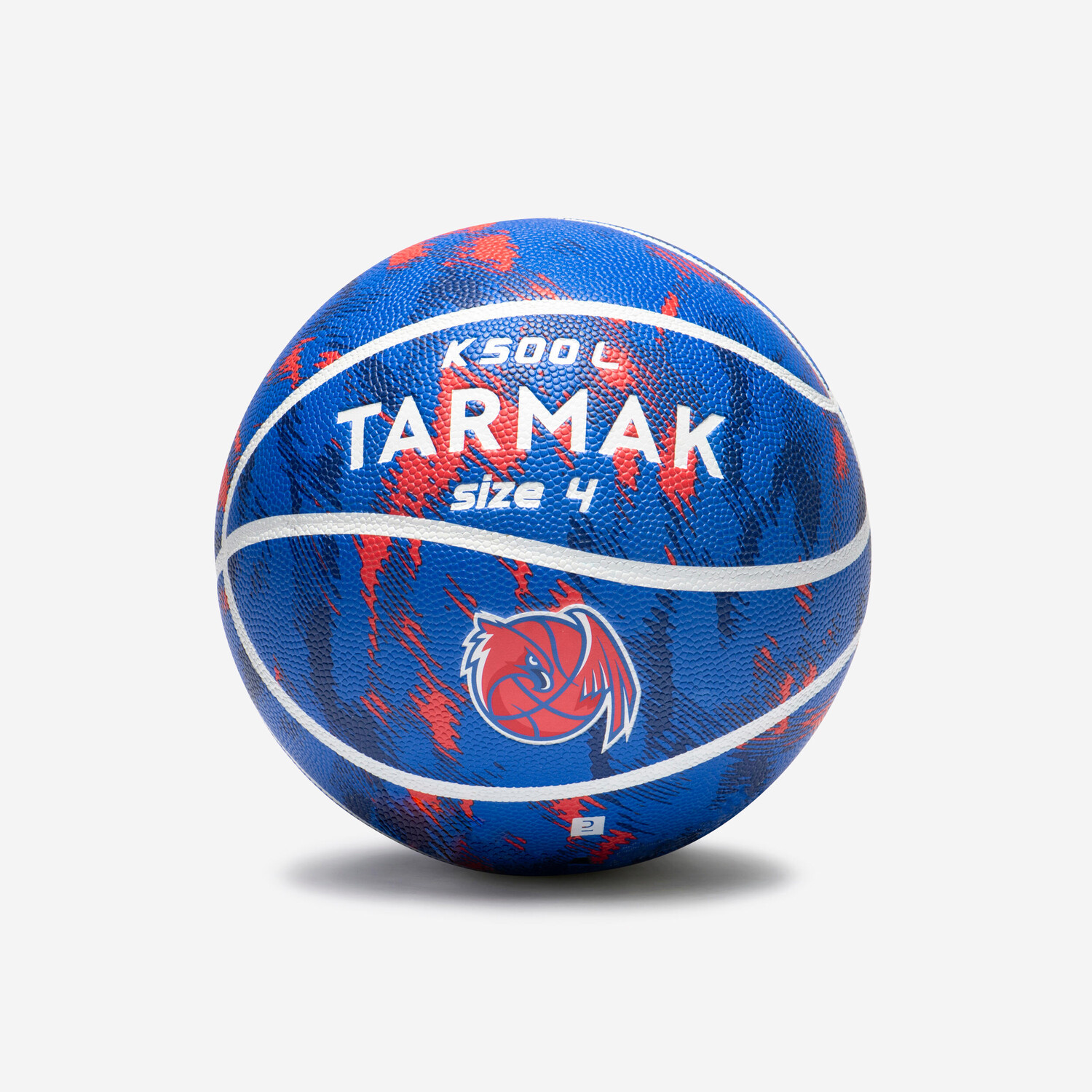 

Детский баскетбольный мяч K500, размер 4 - синий/оранжевый Tarmak