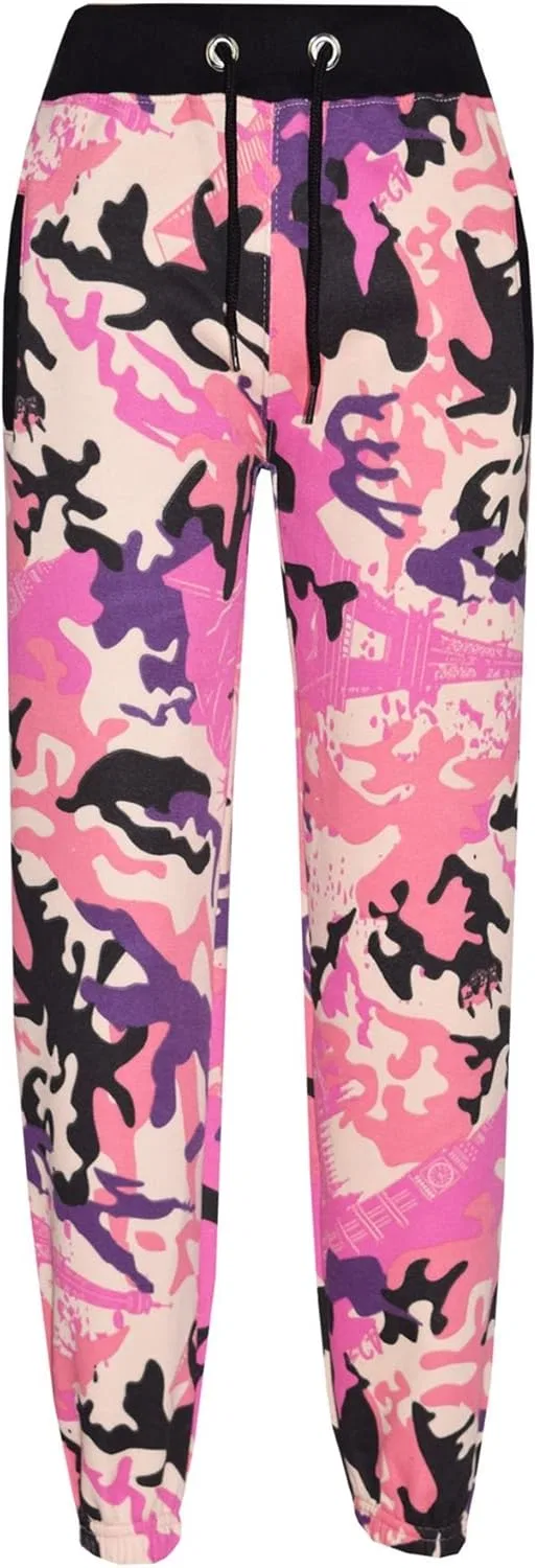Спортивный костюм с капюшоном и брюками A2Z 4 Kids, Camo Baby Pink — фото 3
