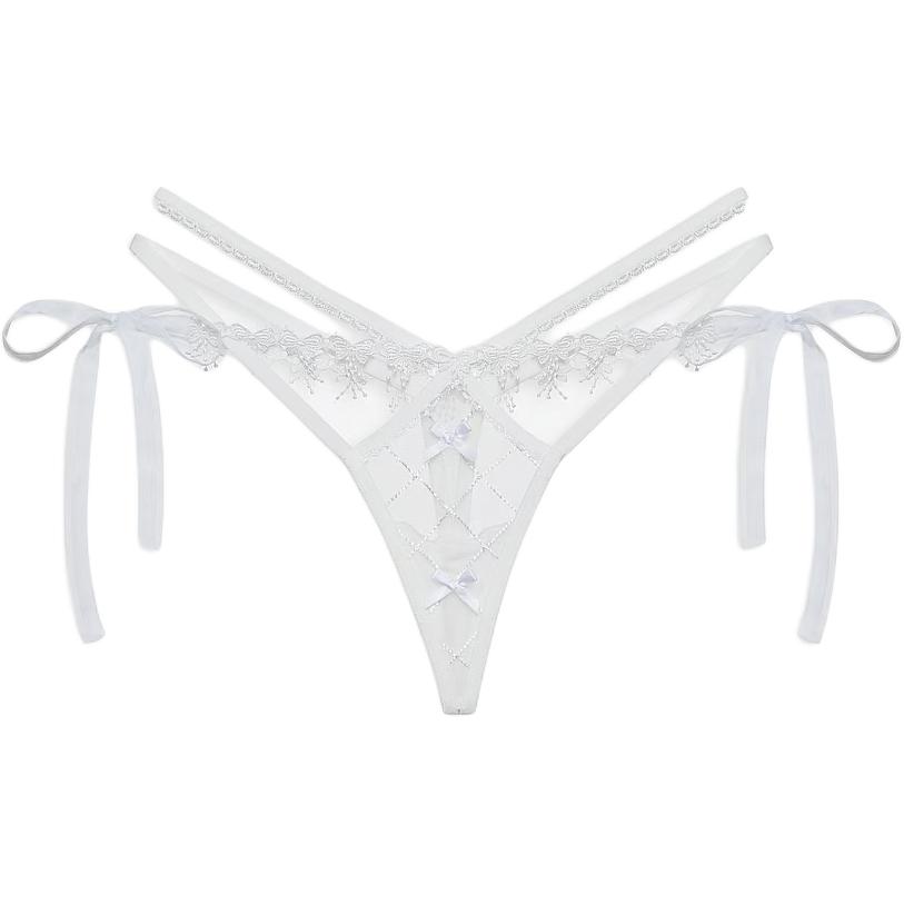 

Victoria's Secret For Love & Lemons Fiorella стринги White