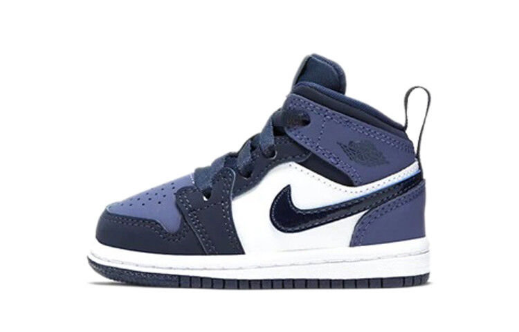 

Кроссовки Jordan 1 Mid Obsidian Sanded Purple TD