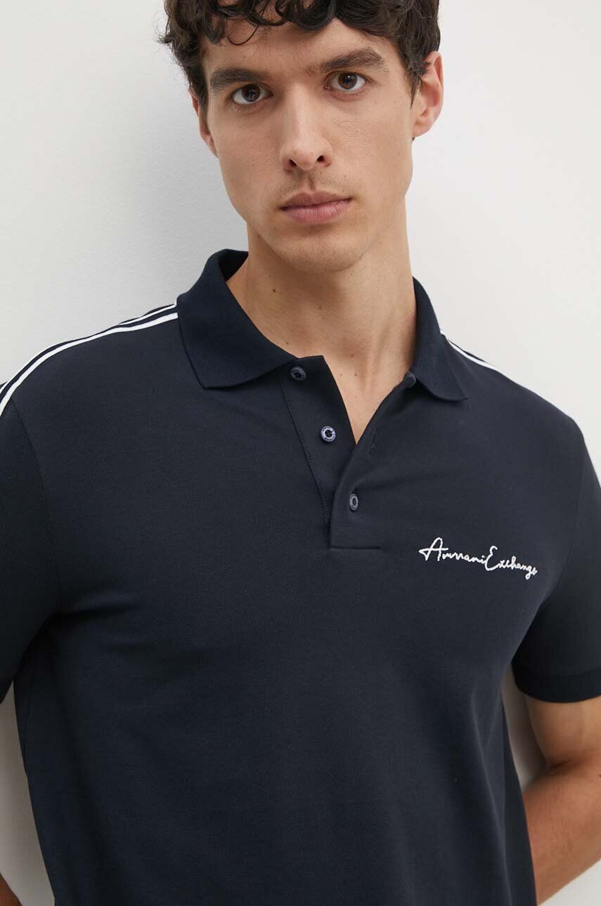 

Поло Armani Exchange, темно-синий