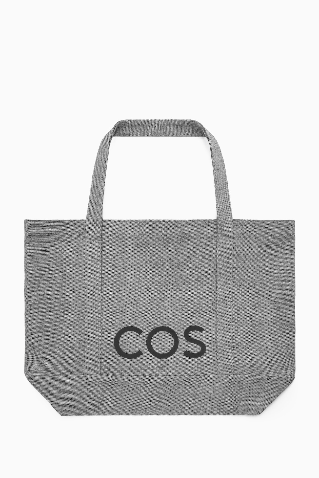 

Холщовая сумка-тоут COS, темно-серый